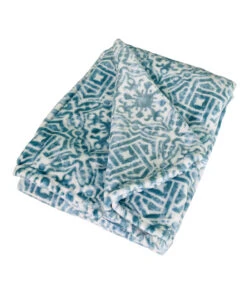 Olsen Mineral Blue Tile Throw
