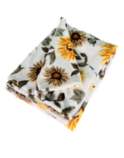 Talia Sage Floral Throw