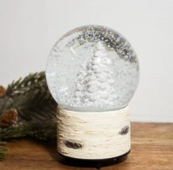 Musical Christmas Tree Snow Globe
