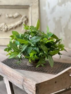 Hillsboro Knoll Half Sphere, 12" -Christmas Decoration VP5691