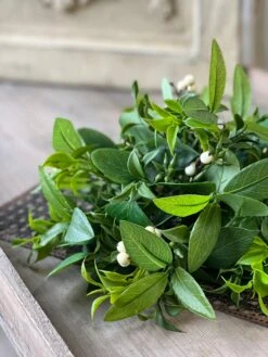 Hillsboro Knoll Half Sphere, 12" -Christmas Decoration VP5691 62adb383 fba6 429d 9cb3 d8ffccab782b