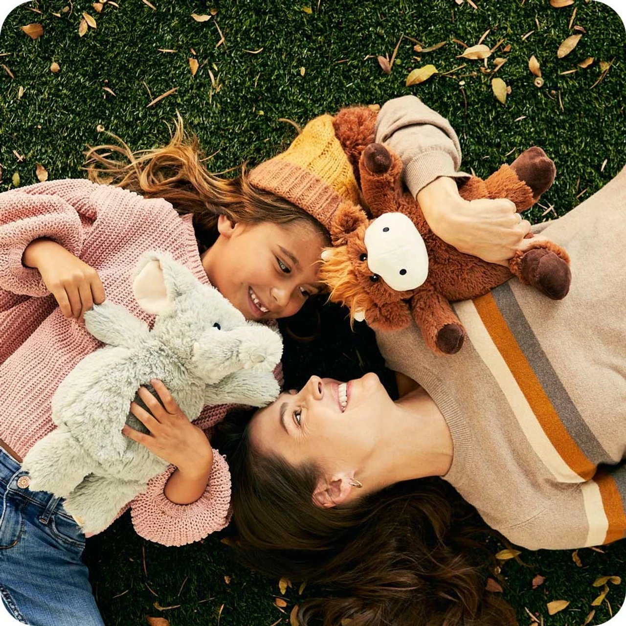 Warmies Plush Microwavable Lavender Scented Plush Gray Elephant 9 Warmies Plush Microwavable Lavender Scented Plush Gray Elephant - Image 7