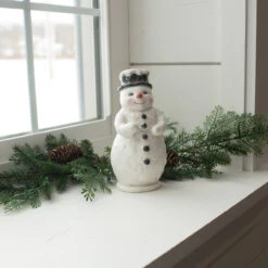 Red Nose Snowman Figure, 2 Size Options -Christmas Decoration WS202491 2 91618