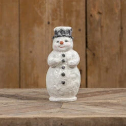 Red Nose Snowman Figure, 2 Size Options -Christmas Decoration WS202491 56916