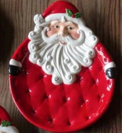 Santa Claus Christmas Plate By Park Hill Collection (Pick Up Only) -Christmas Decoration XAW81292M 540x ef19c404 b142 40d1 9928 9050e9396d27