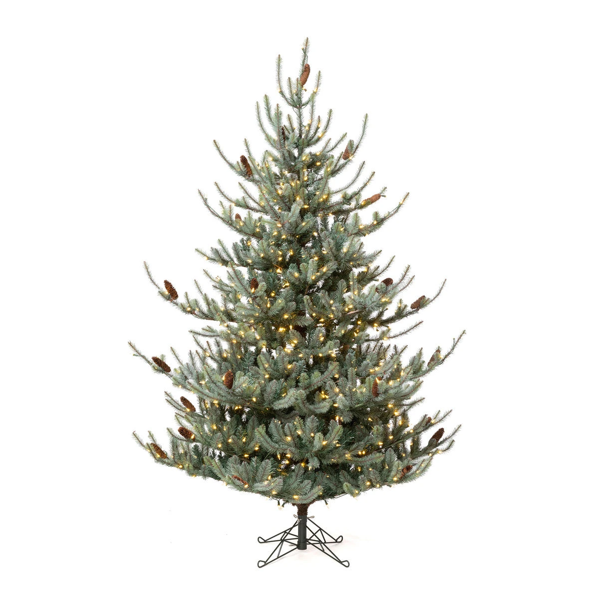7.5' Blue Spruce LED Christmas Holiday Tree By Park Hill Collection (Pick Up Only) 6 7.5' Blue Spruce LED Christmas Holiday Tree By Park Hill Collection (Pick Up Only) - Image 4