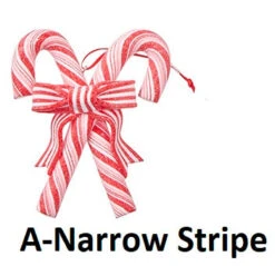 Candy Canes With Bow Ornament, 2 Style Options -Christmas Decoration a bcee8c31 8f2a 4c14 86f5 a31b7341b73e
