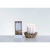 Unscented Short Taper Candle, 5", 2 Quantity Options -Christmas Decoration cd2013
