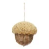 JuJube Bark Acorn Ornament, 6.5" 1 JuJube Bark Acorn Ornament, 6.5" -Christmas Decoration cf3411
