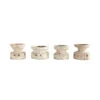 Found Wood Candle Holder, See Description For Full Details -Christmas Decoration df1561