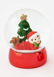 Christmas Elf Water Globe