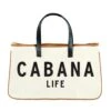 “Cabana Life" Canvas & Leather Tote Bag -Christmas Decoration image 1027c219 8cea 4d91 9d64 71131ea83865