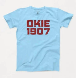 The Okie Brand T-Shirt, OKIE 1907, Multiple Size Options