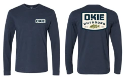 The Okie Brand T-Shirt, Okie Outdoors, Long Sleeve, Multiple Size Options