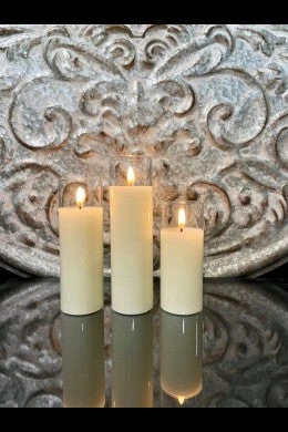 Radiance Petite LED Poured Candle, Simply Ivory, 2” Dia, 4 Size Options 3 Radiance Petite LED Poured Candle, Simply Ivory, 2” Dia, 4 Size Options