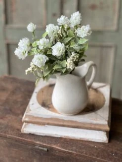 Summer Psalm Bush, Cream, 11” -Christmas Decoration image 664ffccf d1fd 4da4 955f 2851cd4d9e54