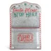 Galvanized Metal “Santa Please Stop Here - Merry Mail” MaIl Box -Christmas Decoration image b8e76b62 e219 4356 a4e2 62cc7d74ed3d