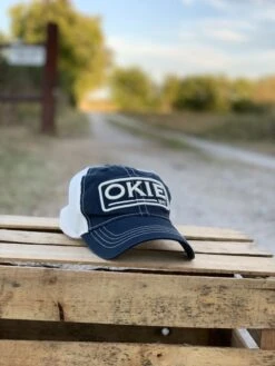 The Okie Brand Hat, Vintage Navy Blue -Christmas Decoration image c8f6a889 b60f 4770 8221 9fceccbfd5d3