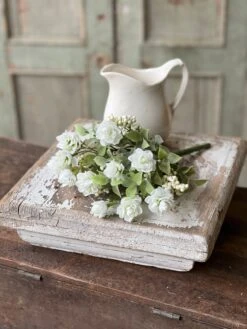 Summer Psalm Bush, Cream, 11” -Christmas Decoration image de59dcf8 be79 47ec b847 63dd87f88ddd