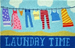 Jellybean Rug Laundry Time