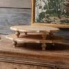 Oval Wooden Footed Serving Platform Tray, 2 Size Options By Porch View Home (Pick Up Only) -Christmas Decoration phdeac210073 eb25307e ed60 4f00 8824 0fe42f41b2fe