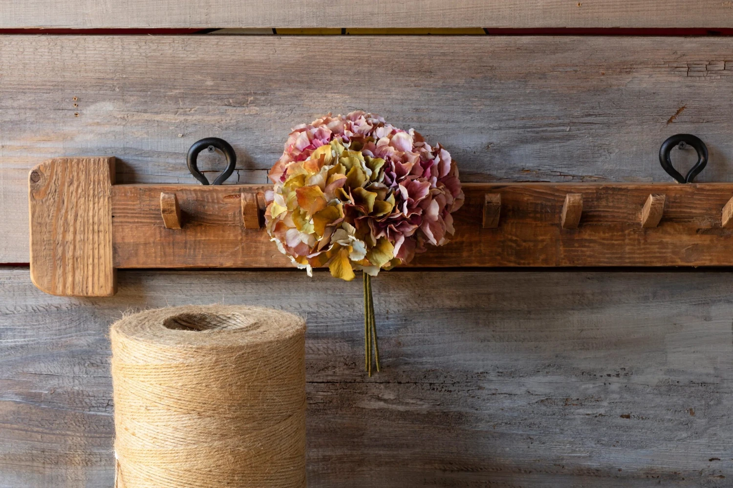 Hydrangea Bundle, Vintage Rose & Green Mix, 12" By Porch View Home 3 Hydrangea Bundle, Vintage Rose & Green Mix, 12" By Porch View Home