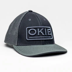 The Okie Brand Hat, Stealth, 2 Size Options