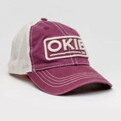 The Okie Brand Hat, Vintage Maroon (Special Order Available)