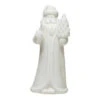Stoneware Santa, White, 6" 1 Stoneware Santa, White, 6" -Christmas Decoration xm7925