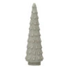 Stoneware Tree, Reactive Glaze, White -Christmas Decoration xm7927