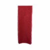 108" Linen Blend Table Runner With Frayed Edges, Red -Christmas Decoration xm9926