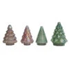 Embossed Mercury Glass Tree, Iridescent, 4 Style Options -Christmas Decoration xs2382a